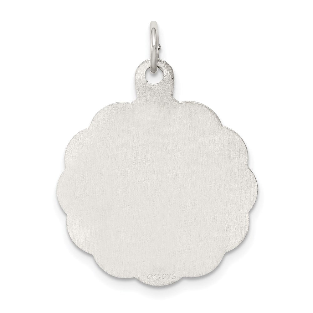 Sterlingsilber Rhodiniert Hochzeit Bells Plättchen Charm