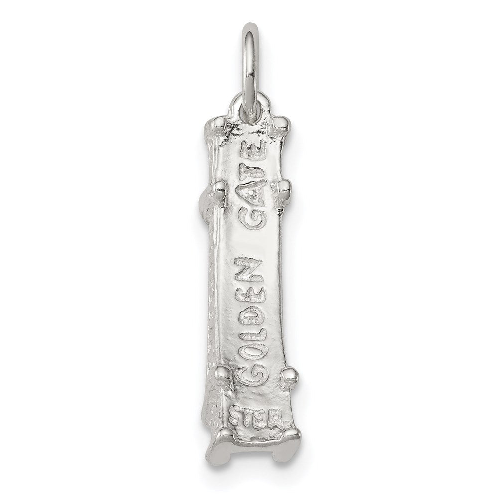 Sterlingsilber Golden Gate Bridge Charm