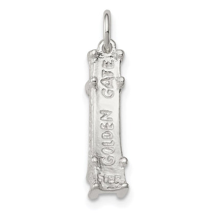 Sterlingsilber Golden Gate Bridge Charm