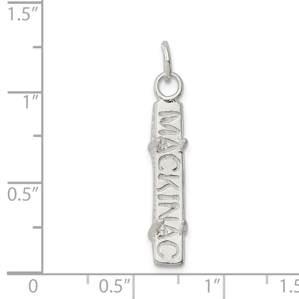 Sterlingsilber Mackinac Bridge Charm