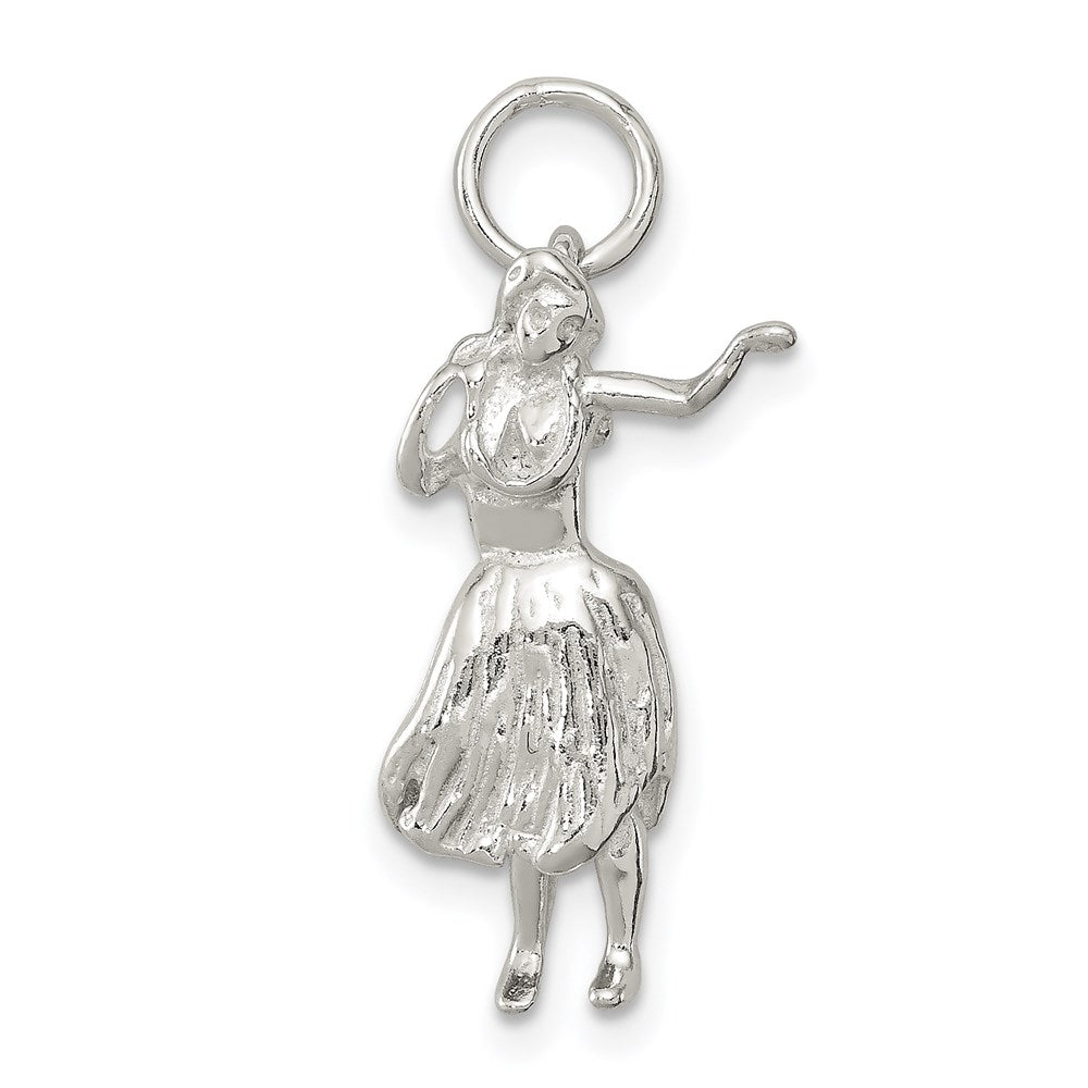 Sterlingsilber Hula Dancer Charm