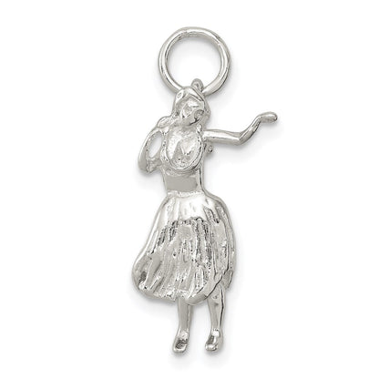 Sterlingsilber Hula Dancer Charm