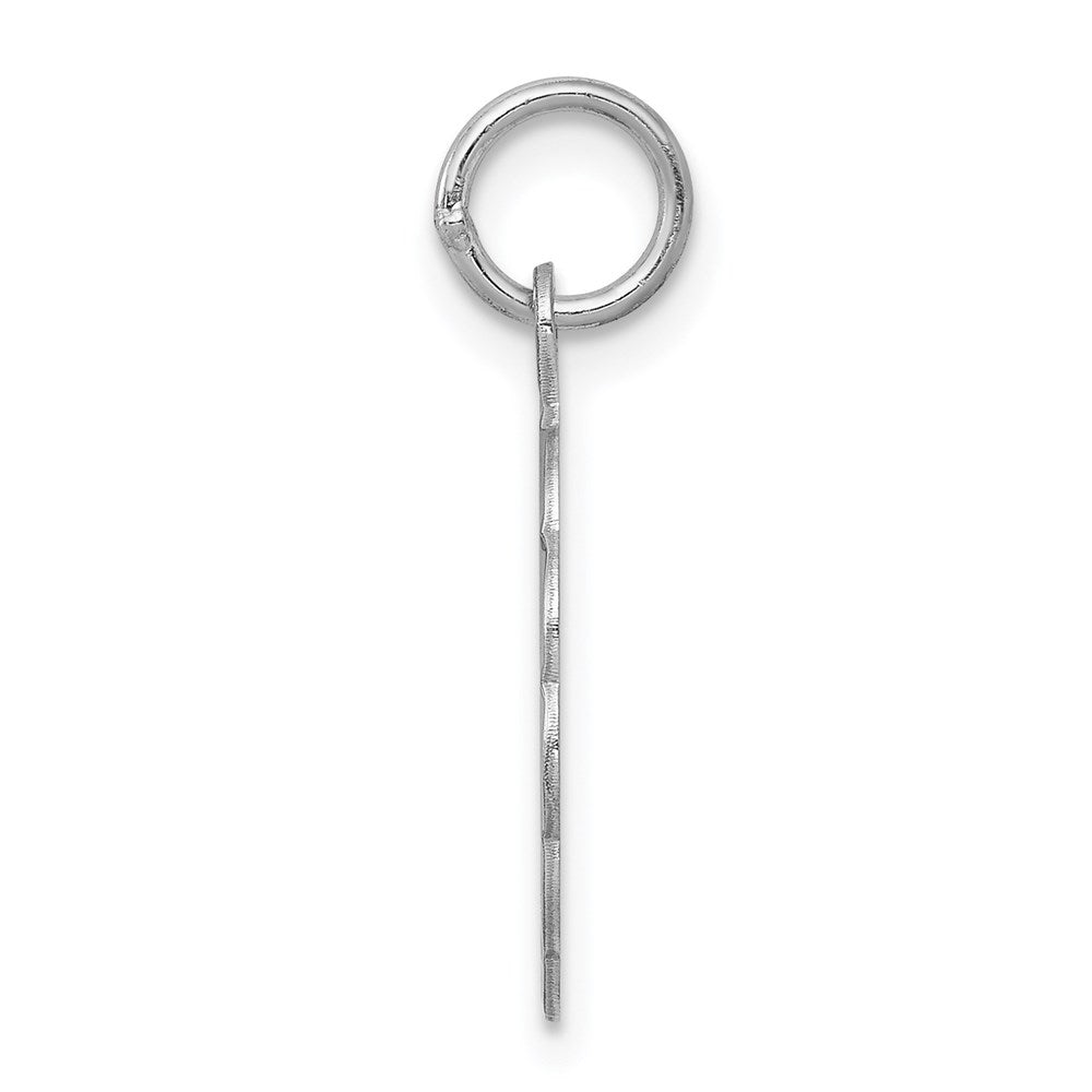 Sterlingsilber Rhodiniert #1 Mama Plättchen Charm