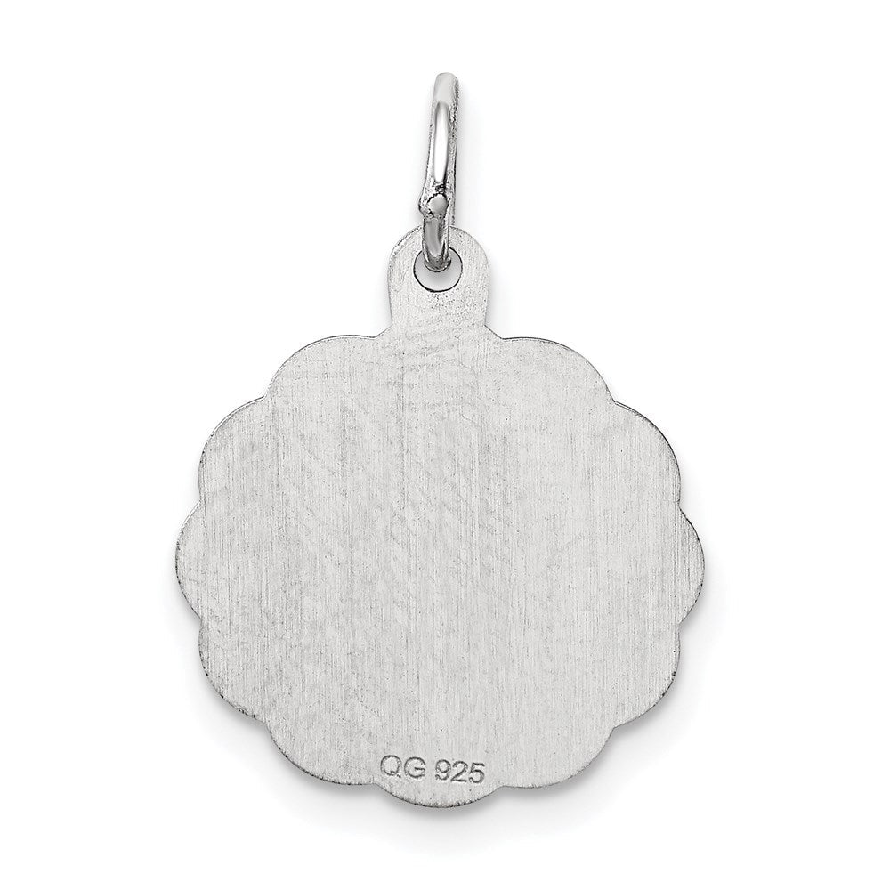 Sterlingsilber Rhodiniert #1 Mama Plättchen Charm