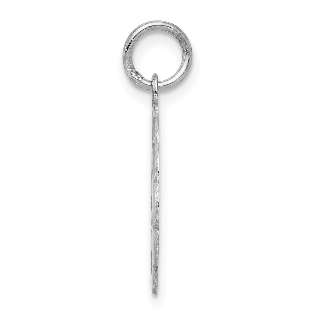 Sterlingsilber Rhodiniert Special Freund Plättchen Charm