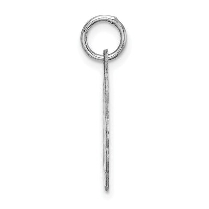 Sterlingsilber Rhodiniert Beste Friends Plättchen Charm
