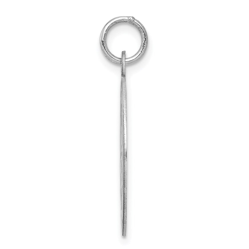 Sterlingsilber Rhodiniert My Beste Freund Plättchen Charm