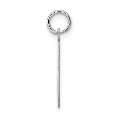Sterlingsilber Rhodiniert 2-piece Beste Freund Plättchen Charm
