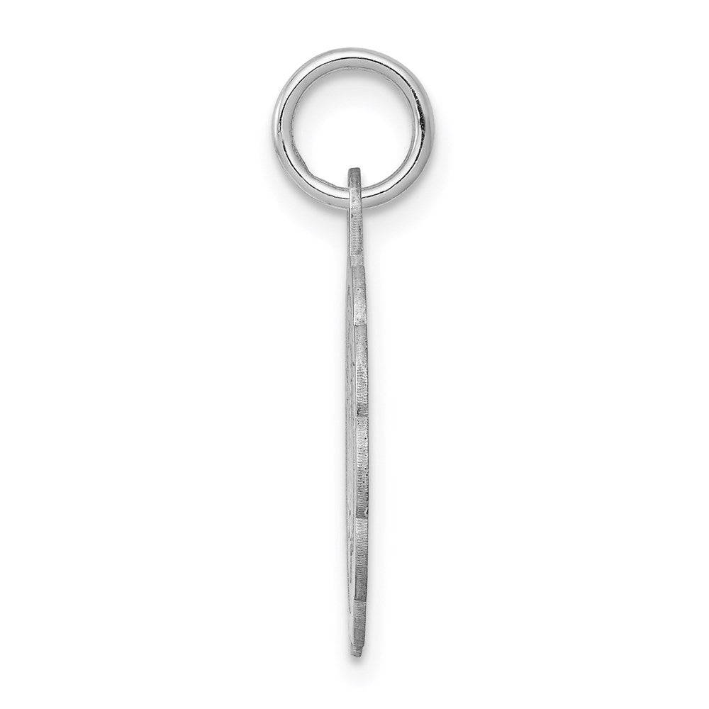 Sterlingsilber Rhodiniert My Firmung Plättchen Charm
