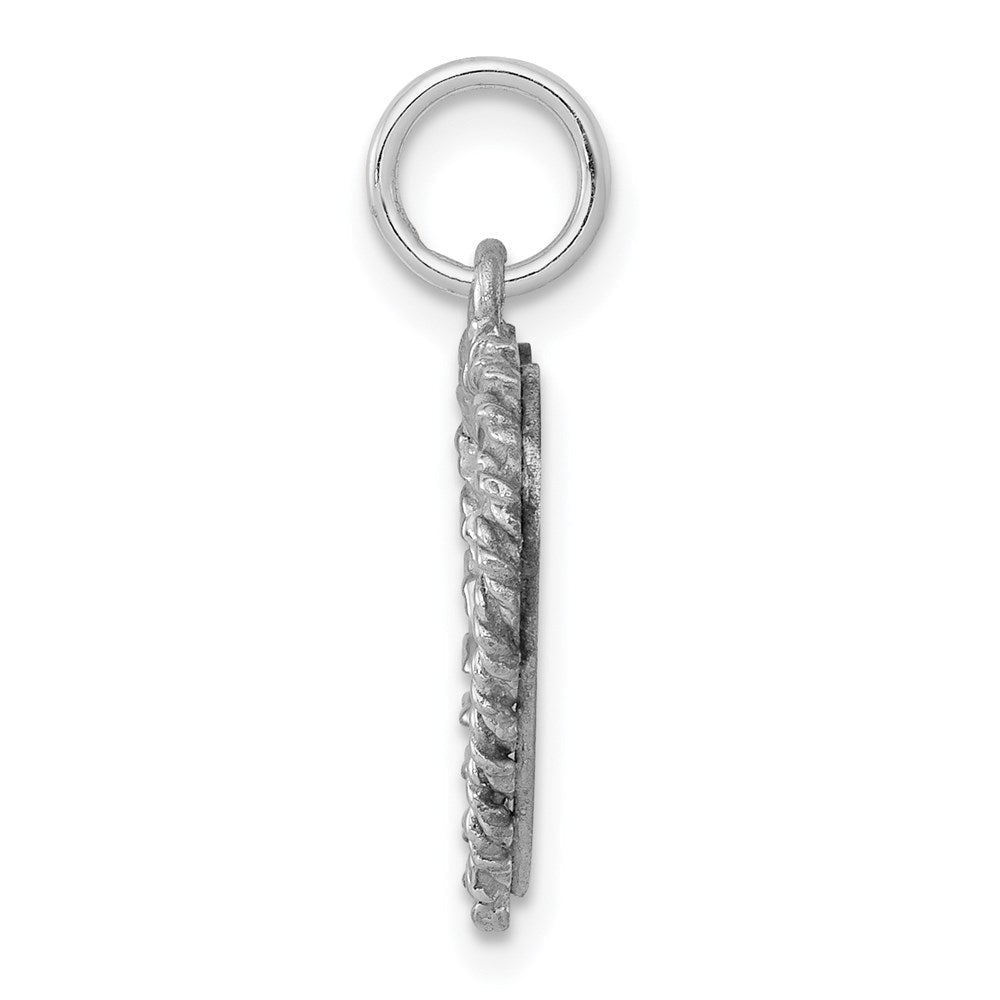 Sterlingsilber Rhodiniert My Firmung Plättchen Charm