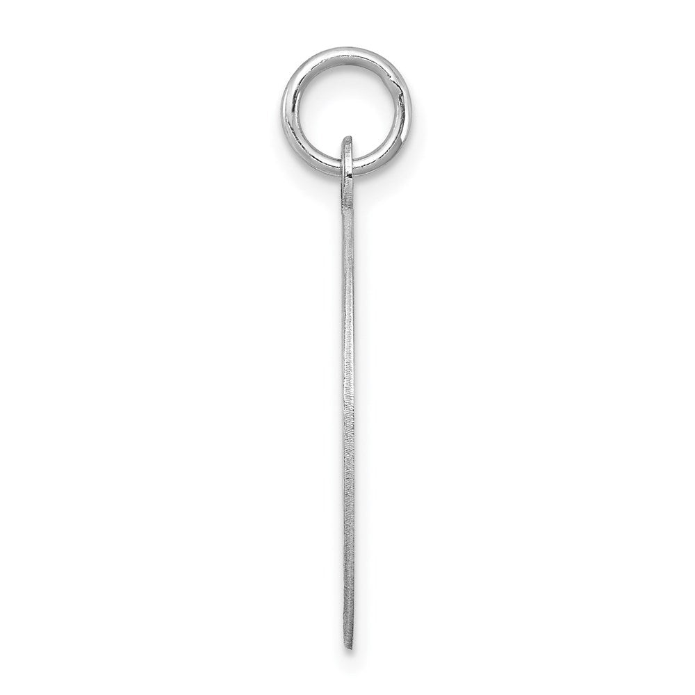 Sterlingsilber Rhodiniert Heilig Kommunion Plättchen Charm