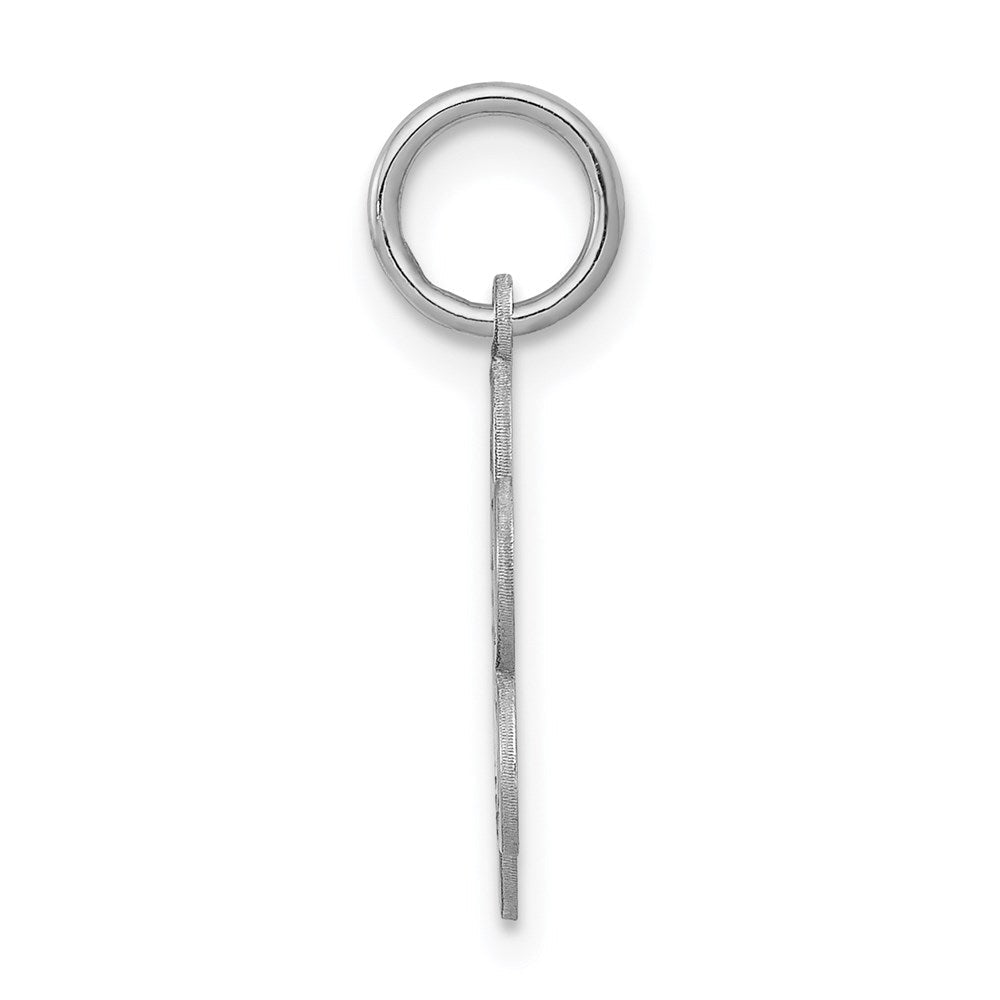 Sterlingsilber Rhodiniert Heilig Kommunion Plättchen Charm