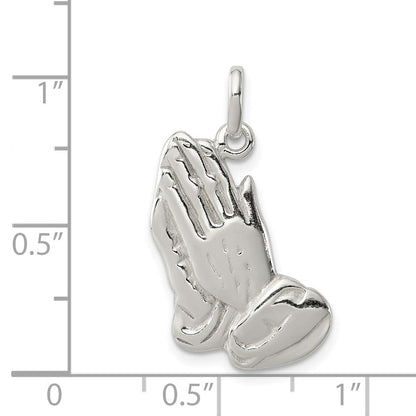 Sterlingsilber Betend Hands Charm