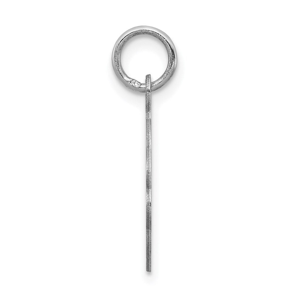Sterlingsilber Rhodiniert Jesus Loves Me Plättchen Charm