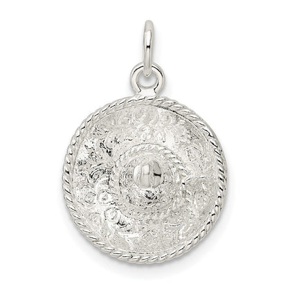 Sterlingsilber Sombrero Charm