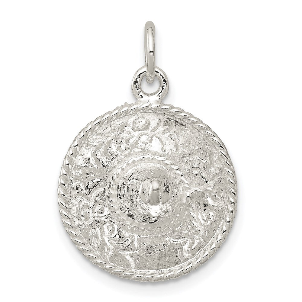Sterlingsilber Sombrero Charm