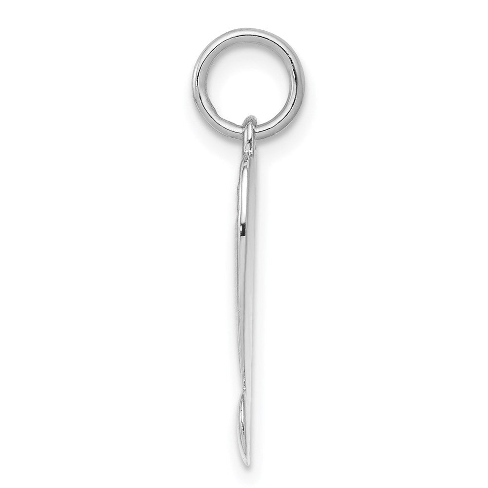 Sterlingsilber Rhodiniert Diploma Charm