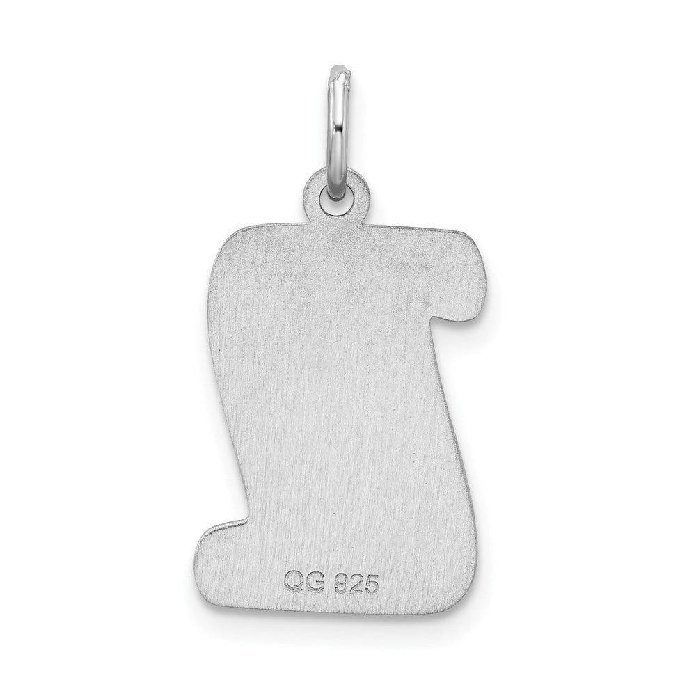 Sterlingsilber Rhodiniert Diploma Charm