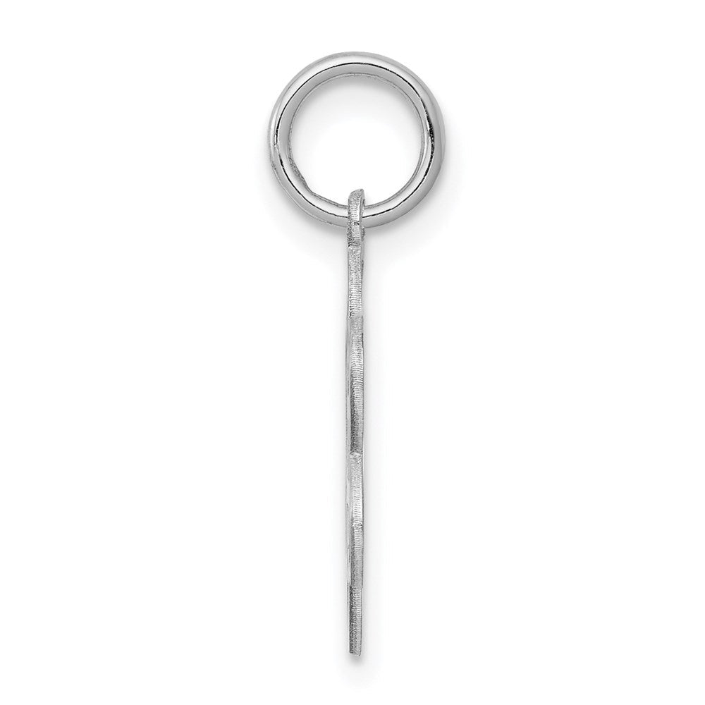 Sterlingsilber Rhodiniert Happy Geburtstag Plättchen Charm
