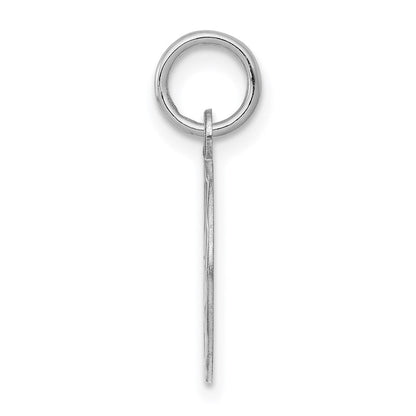 Sterlingsilber Rhodiniert Happy Geburtstag Plättchen Charm