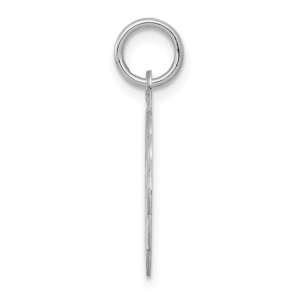 Sterlingsilber Rhodiniert Happy Geburtstag Plättchen Charm