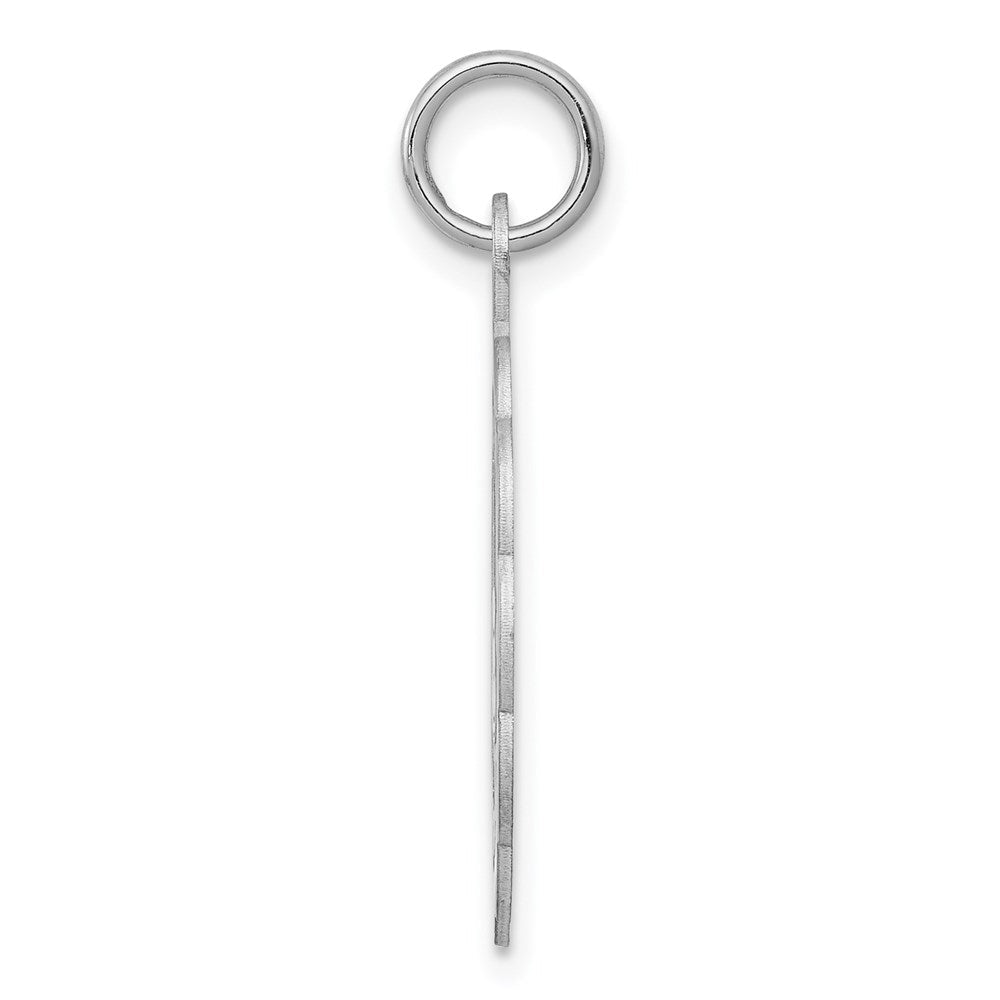 Sterlingsilber Rhodiniert Happy Geburtstag Plättchen Charm
