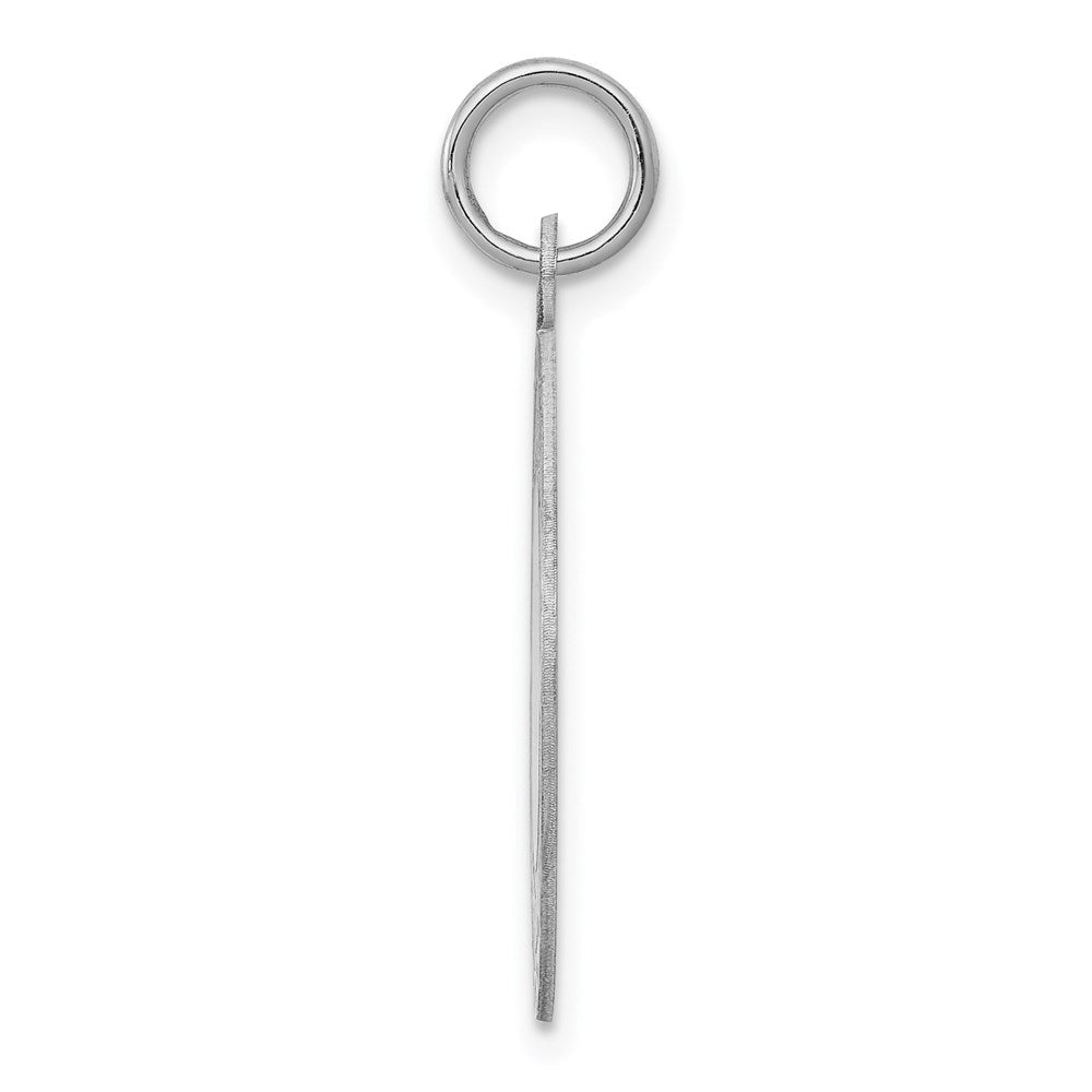 Sterlingsilber Rhodiniert Happy Geburtstag Plättchen Charm