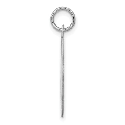 Sterlingsilber Rhodiniert Happy Geburtstag Plättchen Charm