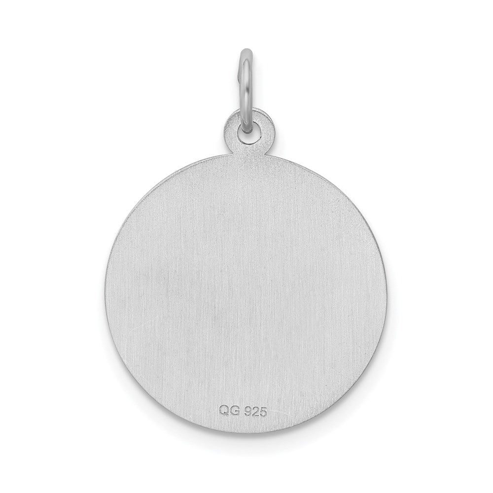 Sterlingsilber Rhodiniert Happy Geburtstag Plättchen Charm