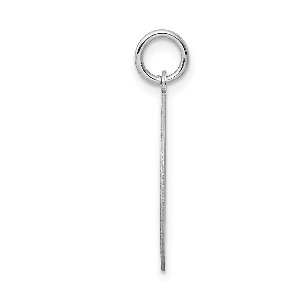 Sterlingsilber Rhodiniert Happy Geburtstag Plättchen Charm