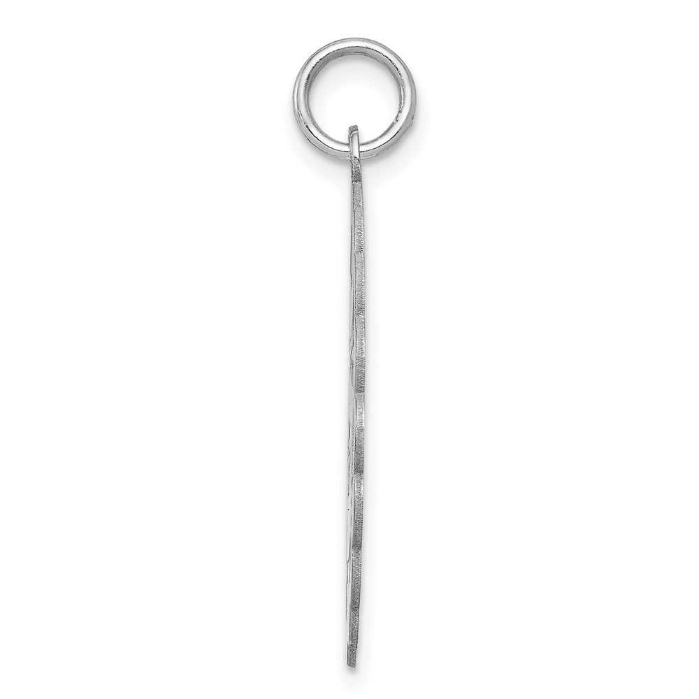 Sterlingsilber Rhodiniert Happy Geburtstag Plättchen Charm