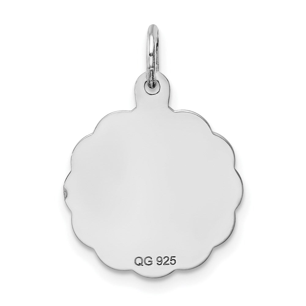 Sterlingsilber Rhodiniert Es A Junge Charm