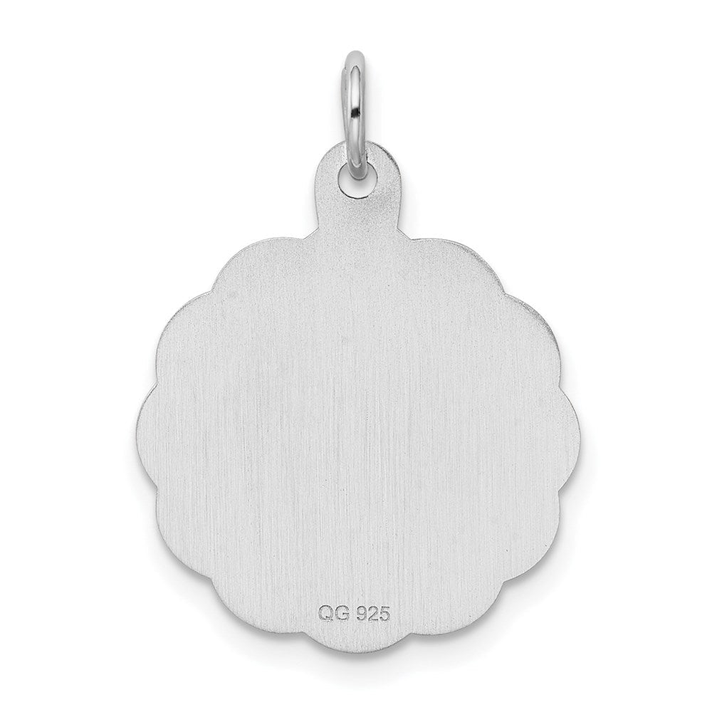 Sterlingsilber Rhodiniert Es A Junge Charm