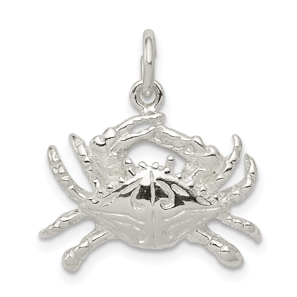 Sterlingsilber Krabbe Charm