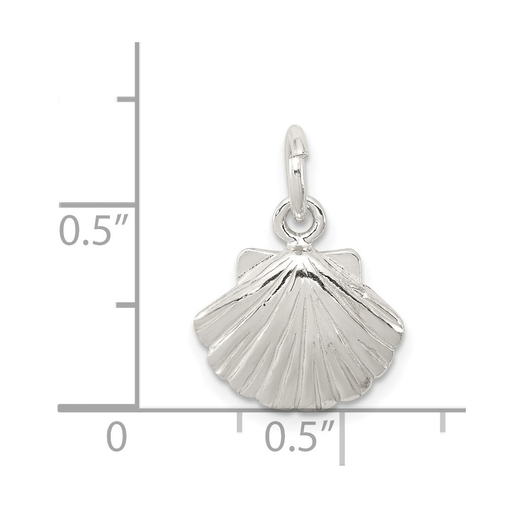 Sterlingsilber Muschel Charm