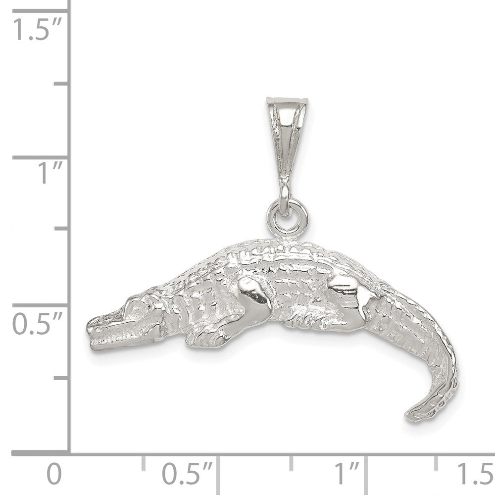 Sterlingsilber Alligator Charm