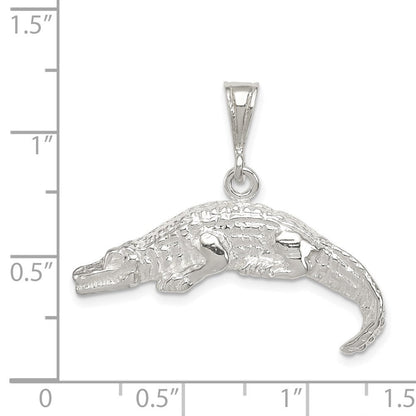 Sterlingsilber Alligator Charm