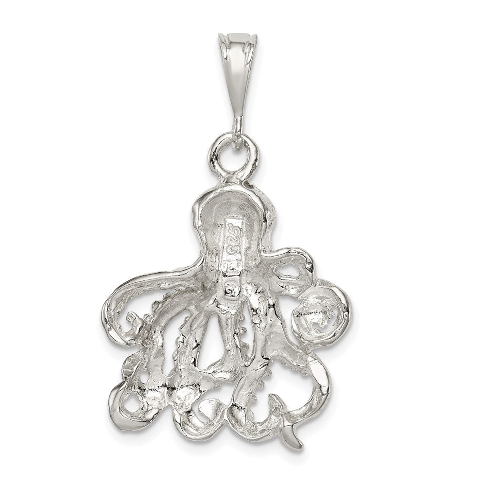 Sterlingsilber Octopus Charm