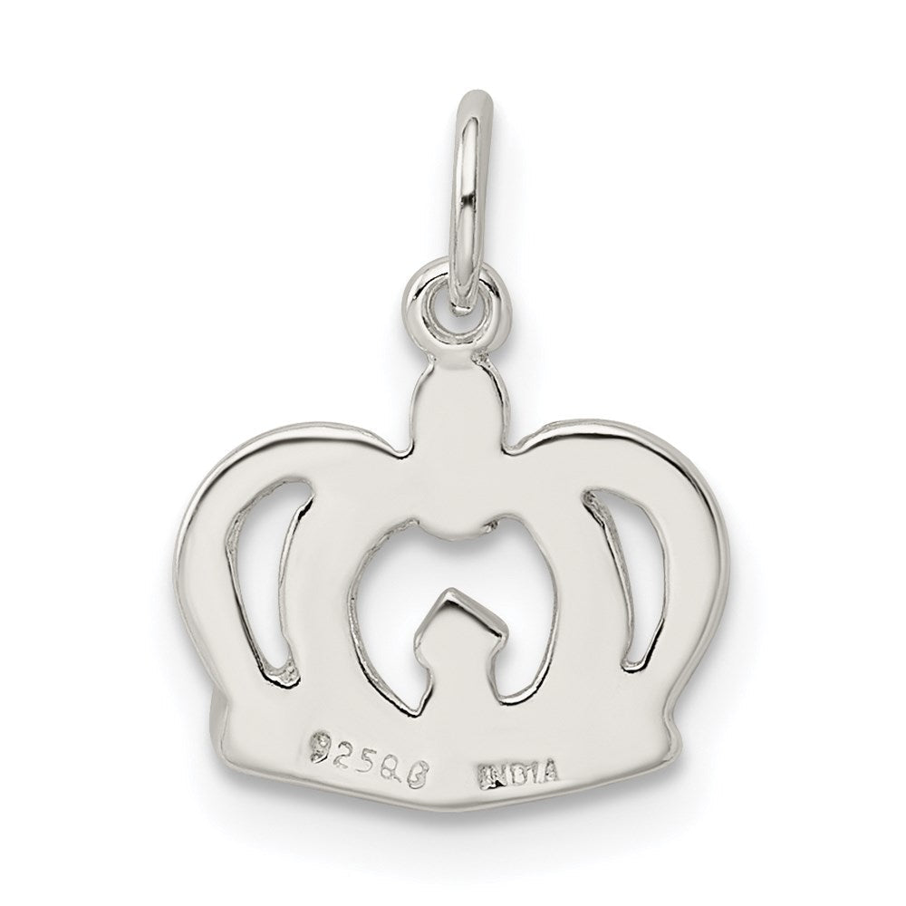 Sterlingsilber Krone Charm