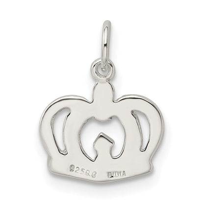 Sterlingsilber Krone Charm