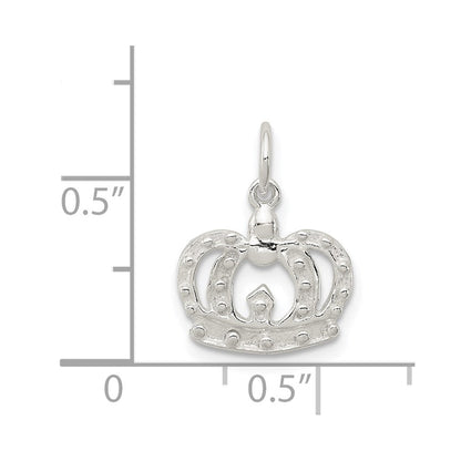 Sterlingsilber Krone Charm