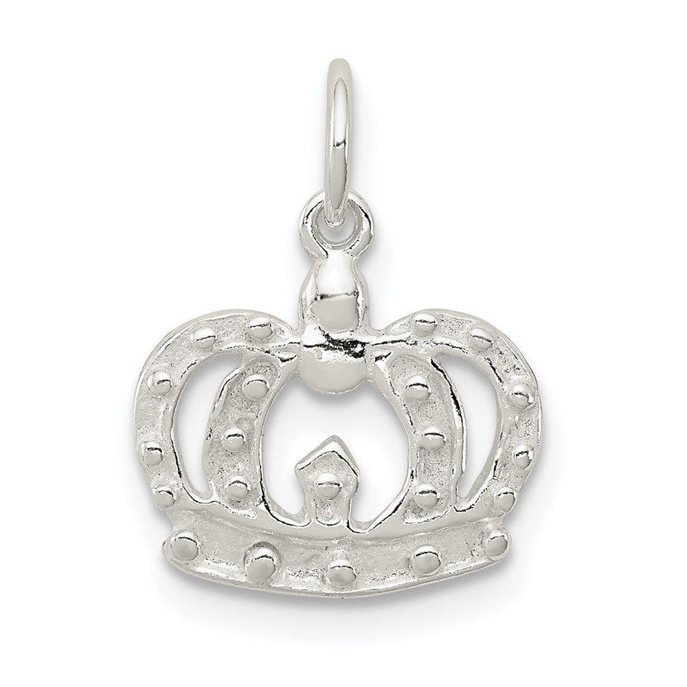 Sterlingsilber Krone Charm