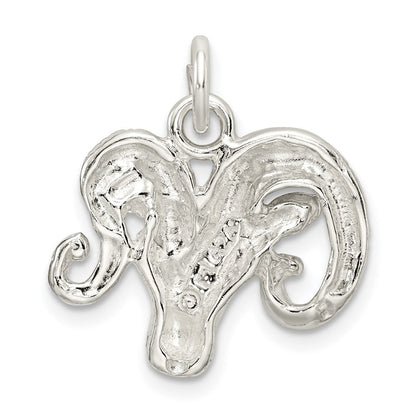 Sterlingsilber Ram Charm