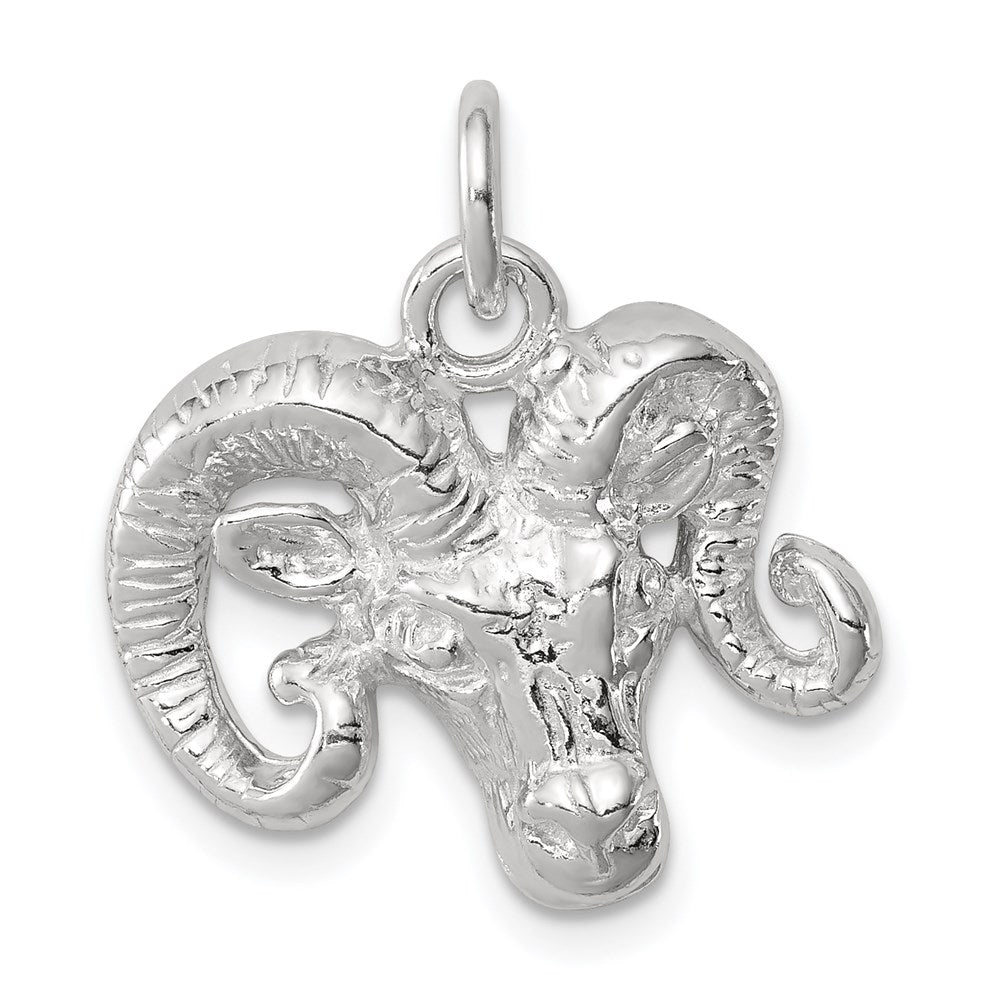Sterlingsilber Ram Charm
