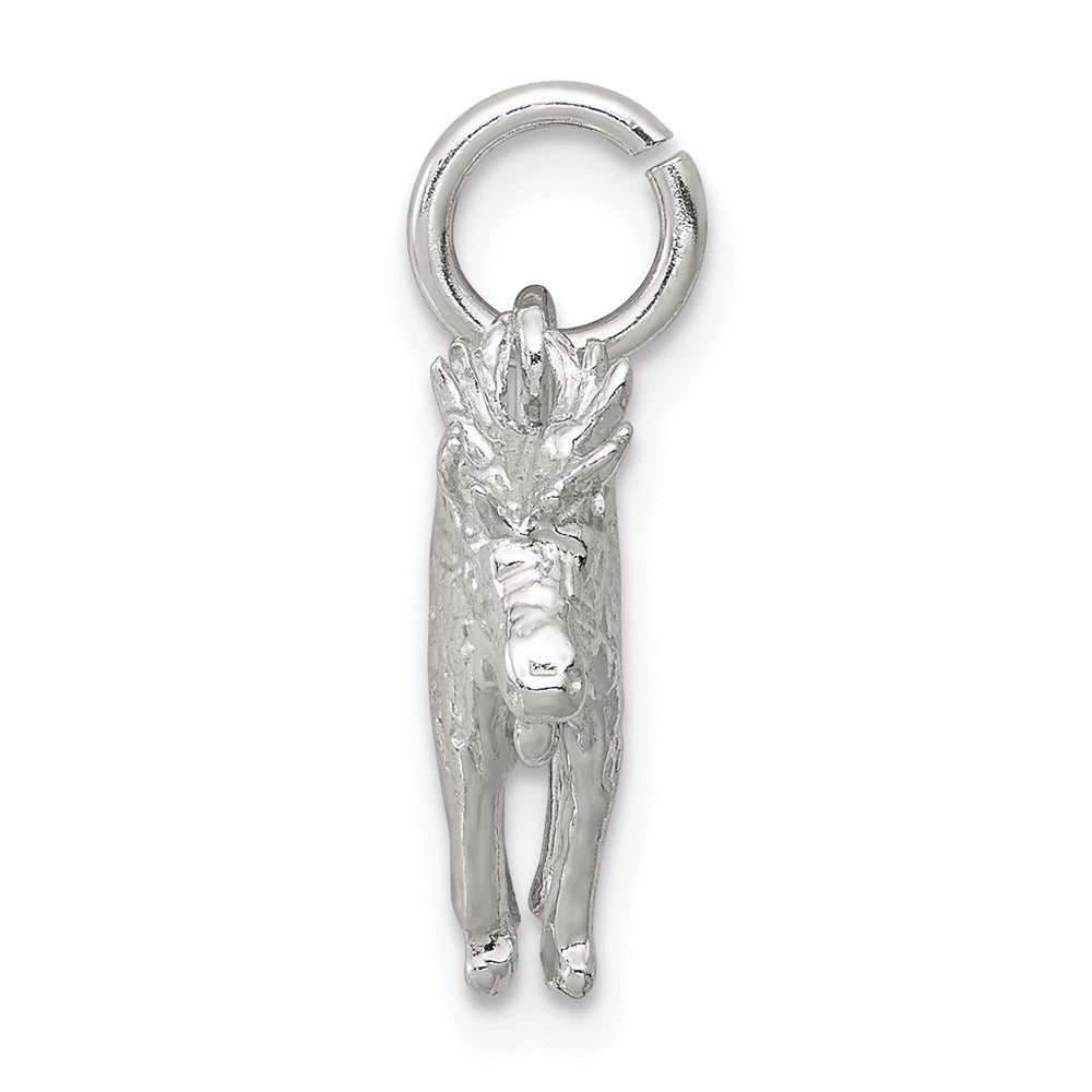 Sterlingsilber 3-d Moose Charm