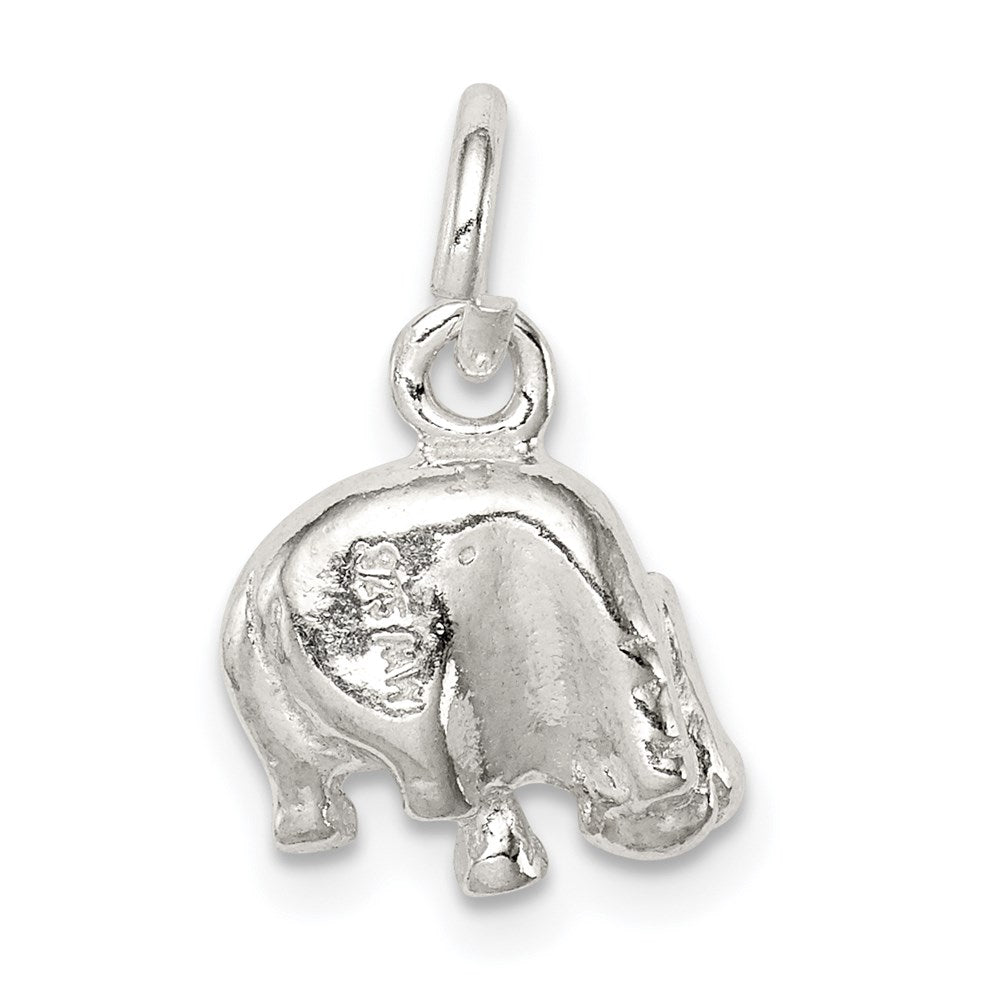 Sterlingsilber Hippo Charm