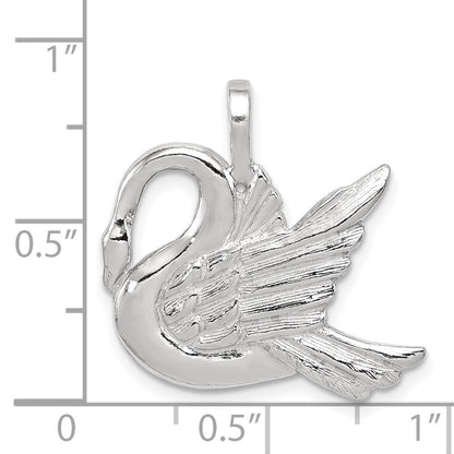 Sterlingsilber Swan Charm