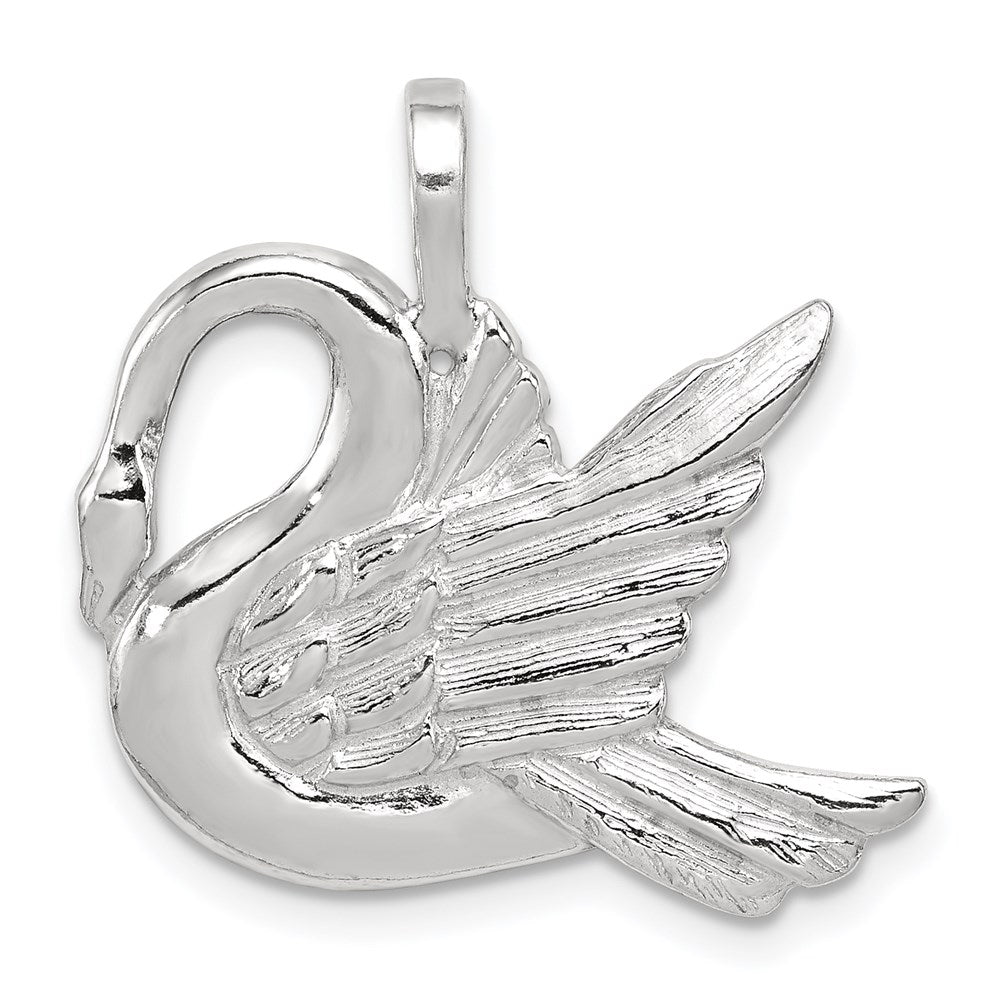 Sterlingsilber Swan Charm