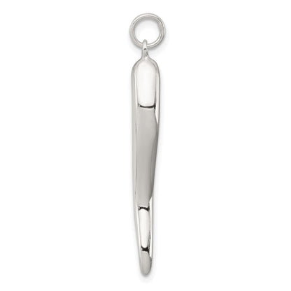 Sterlingsilber Italienisch Horn Anhänger