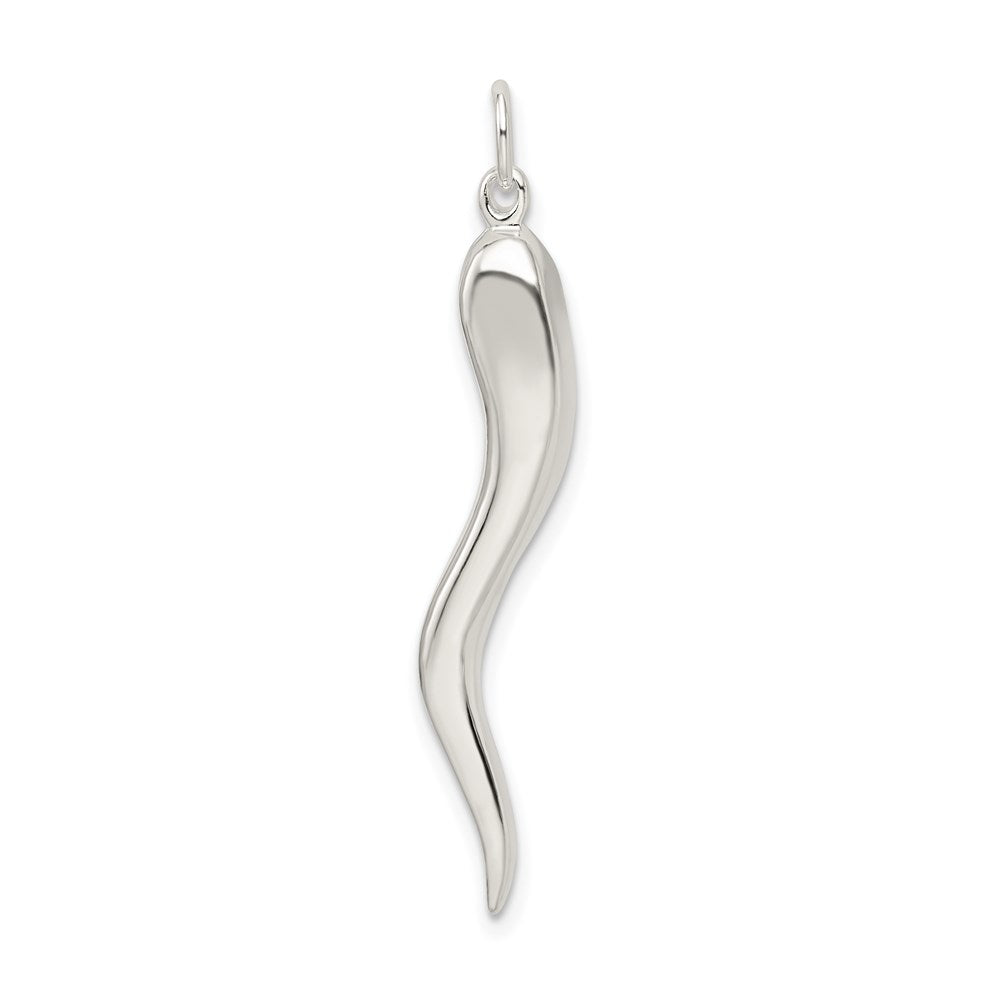 Sterlingsilber Italienisch Horn Anhänger